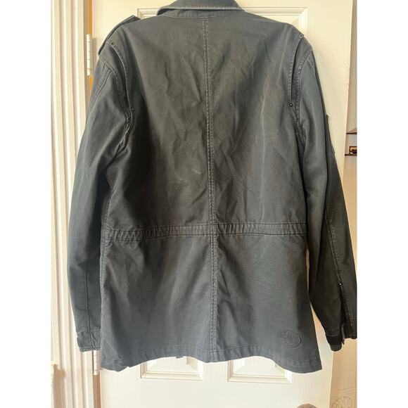 Volcom Scout Jacket Men XL Black Chore Field Utility Skater Outdoors Grunge - Picture 3 of 14